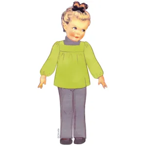 patron de couture pour enfant Citronille Gunila blouse