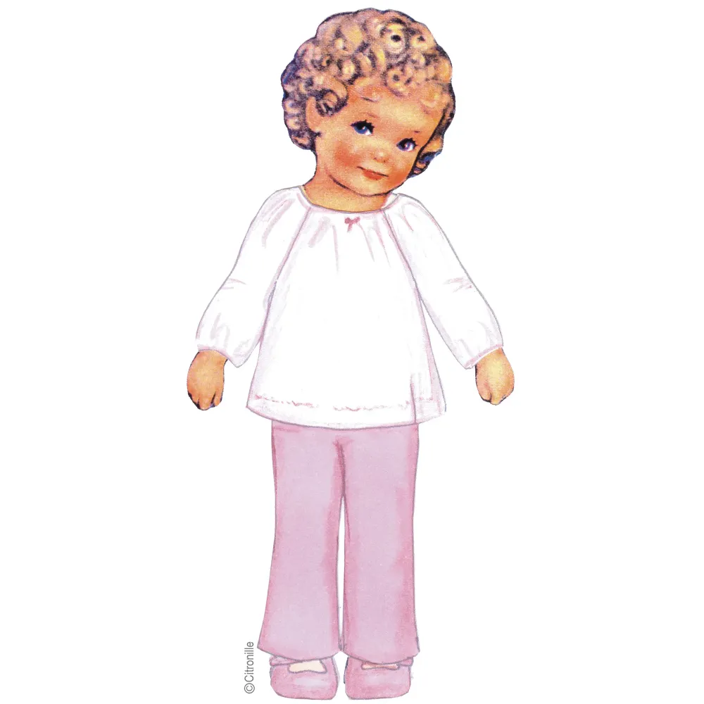 patron de couture pour enfants Citronille pyjama Marjolaine
