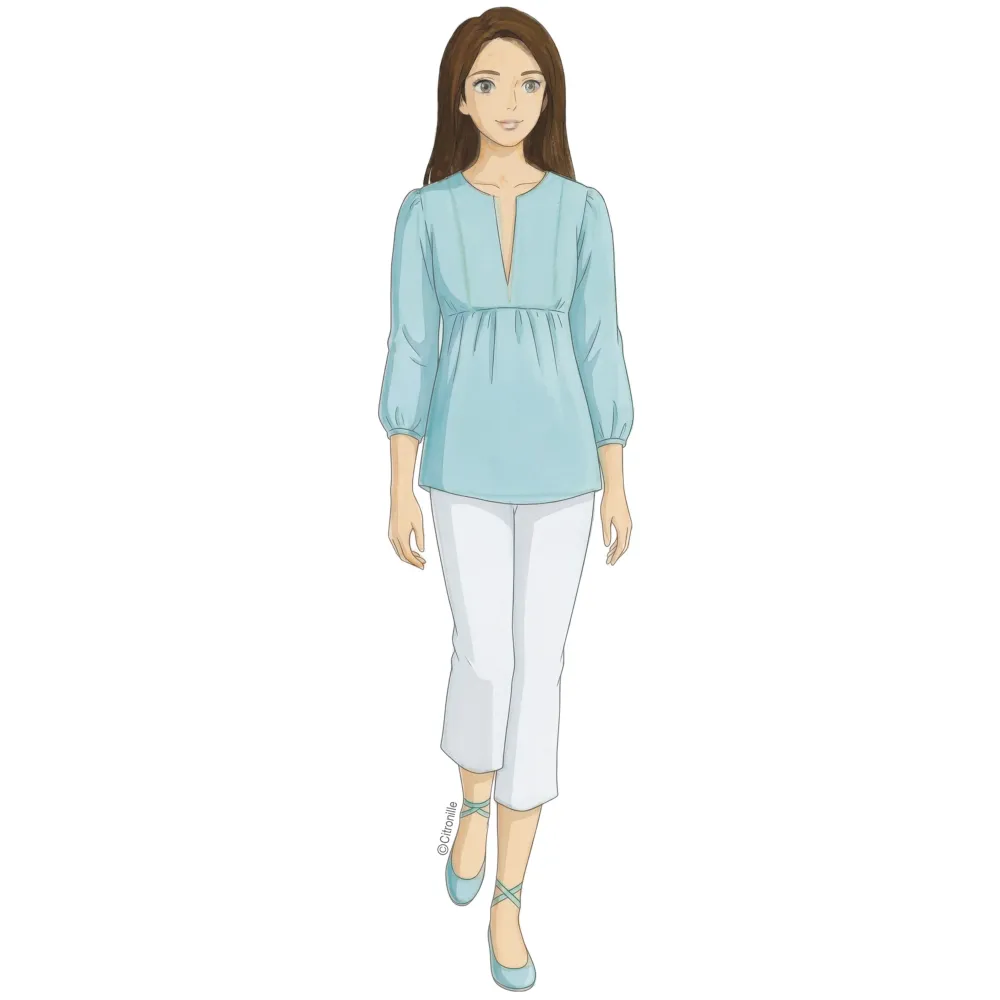 patron de couture pour femme Citronille tunique Elise