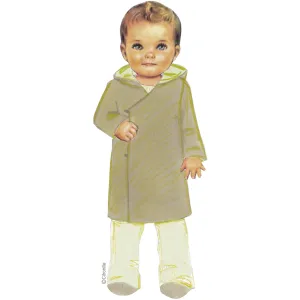 patron de couture pour enfants Citronille burnou Barnabé