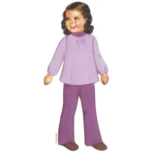 Children's sewing pattern, Citronille, Cerise blouse