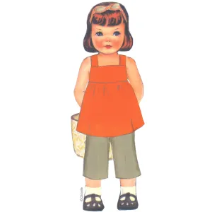 Citronille Penelope Top Sewing Pattern for Kids