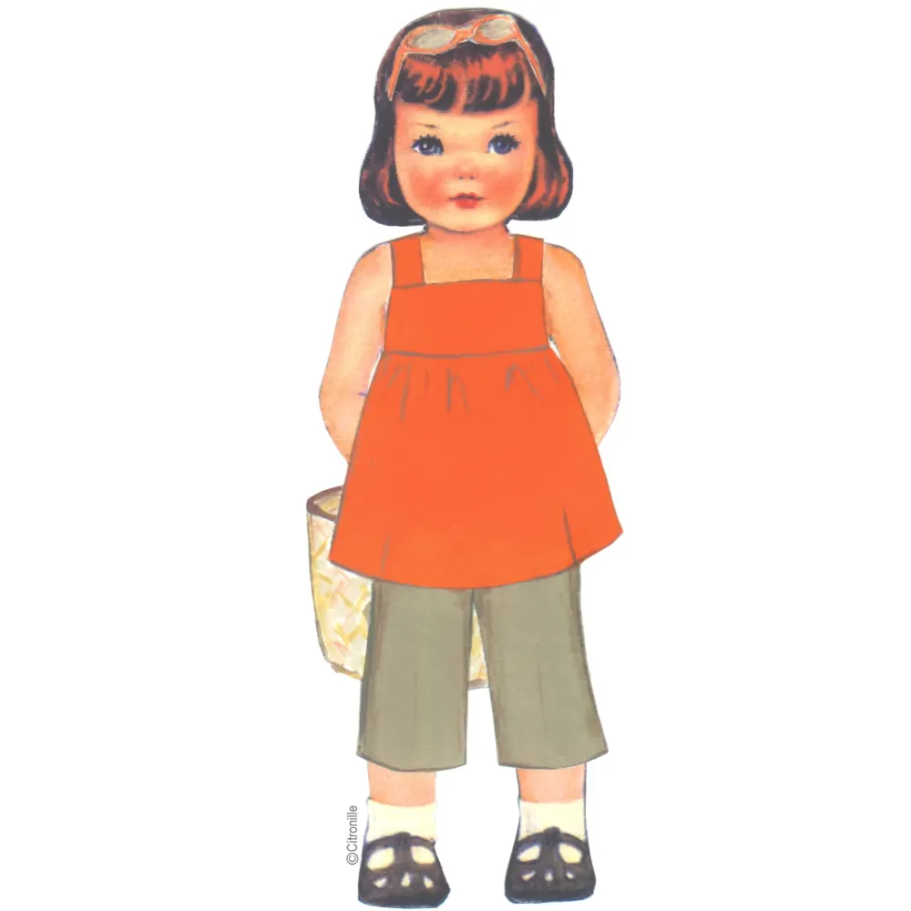 patron couture pour enfants Citronille haut Penelope