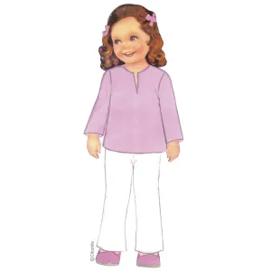 Citronille Children's Sewing Pattern: Meriem Tunic