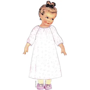 Citronille Children's Sewing Pattern: nightgown Blanche
