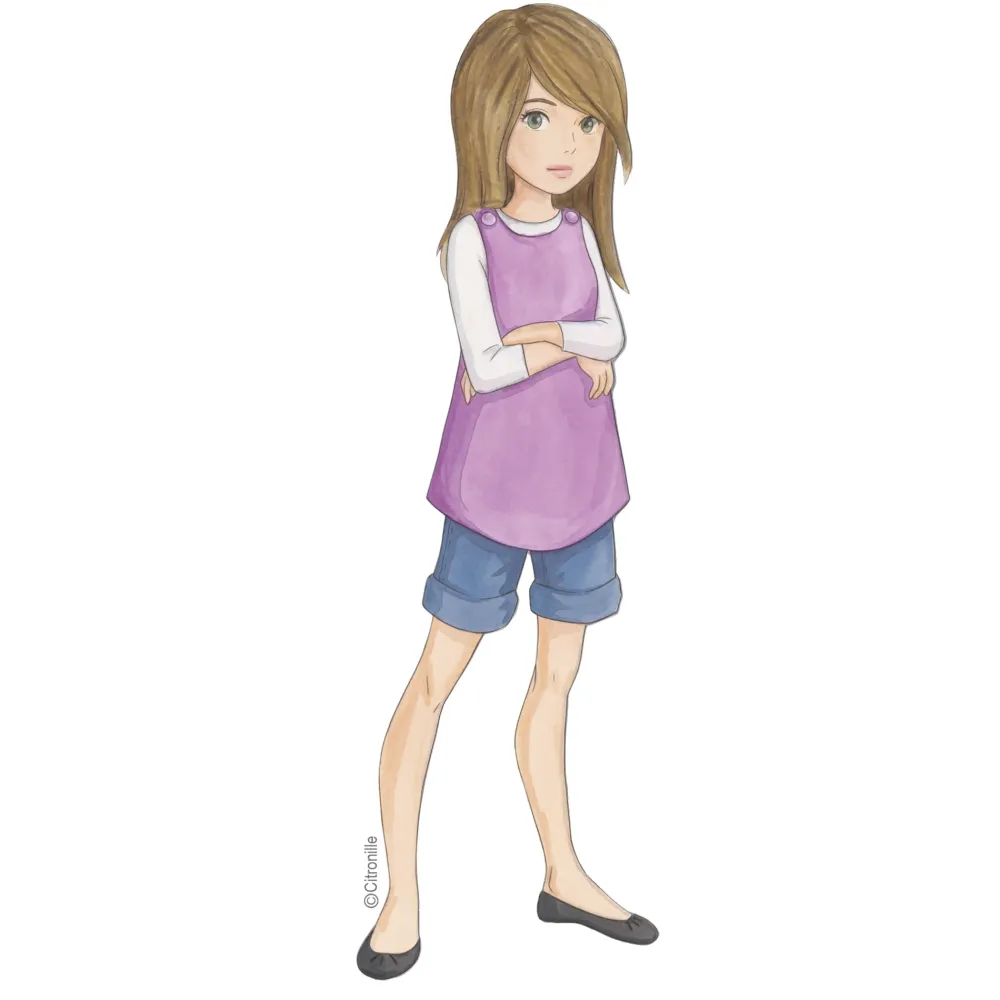 Citronille Children's Sewing Pattern: Elsie Apron