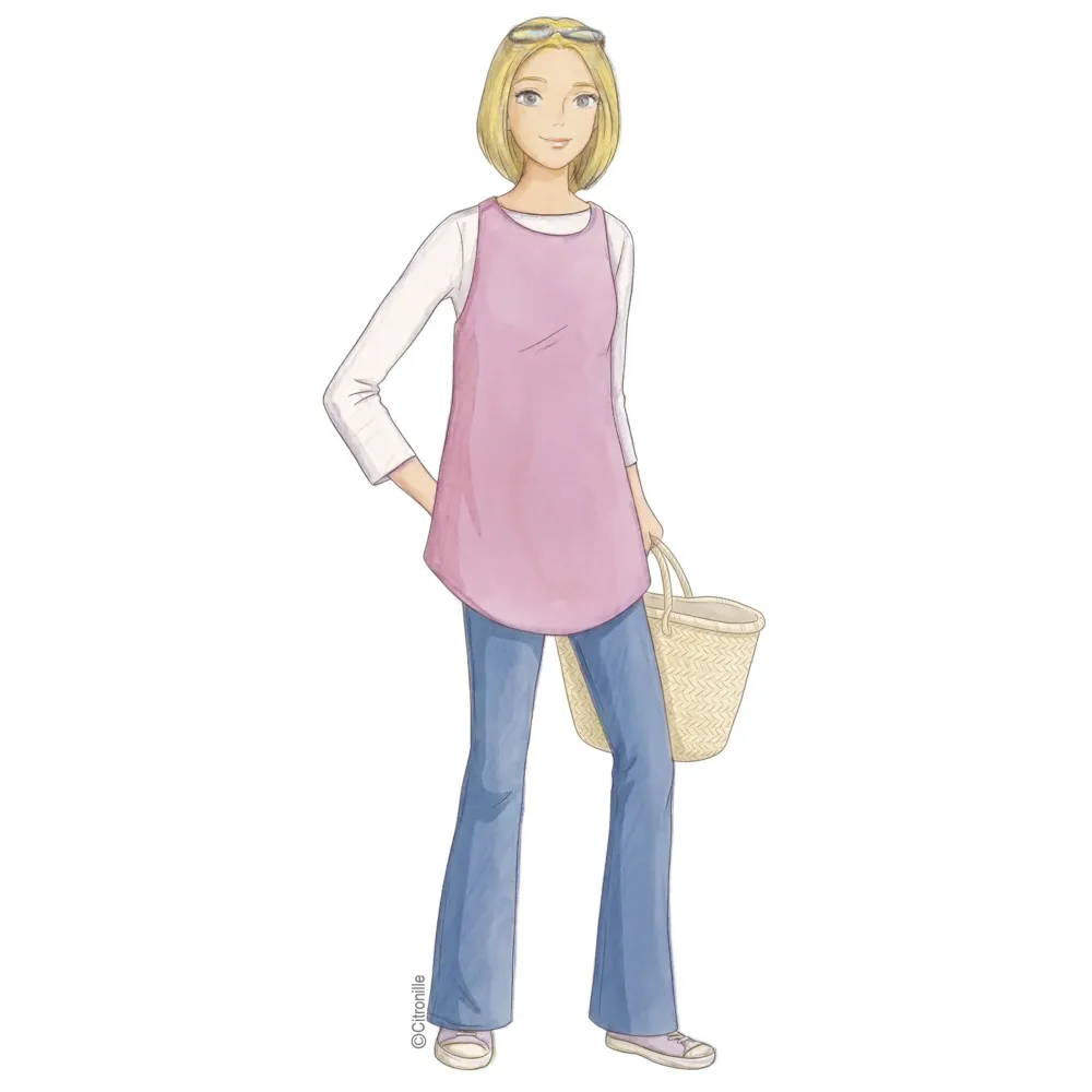 Citronille Women's Sewing Pattern: Elsie Apron
