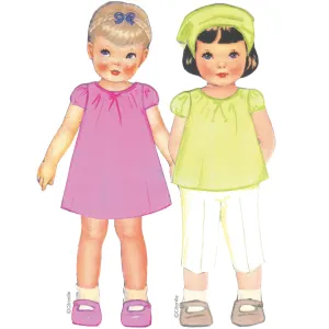 Citronille sewing pattern for girls: Maud dress or top