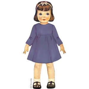 patron de couture PDF à télécharger pour enfants Citronille robe Violette