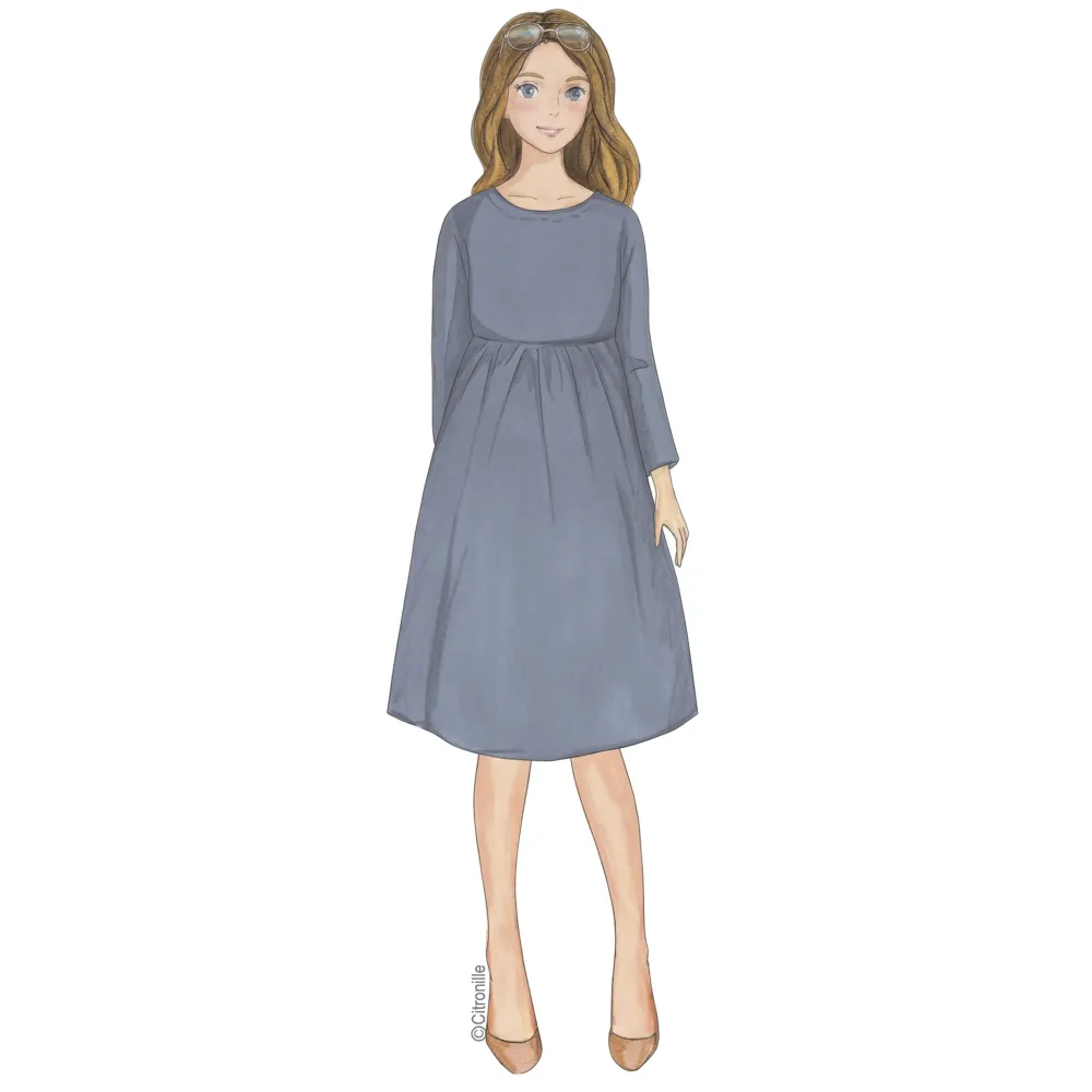 patron de couture pour femme  Citronille robe Violette