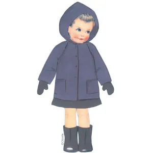 patron couture pour enfants Citronille manteau à capuche Césarine