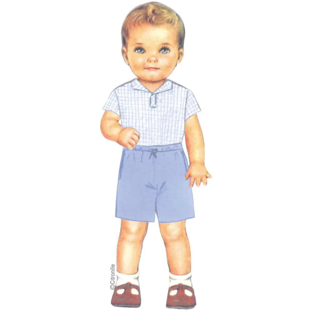 Citronille Siméon Kids' Shorts Sewing Pattern