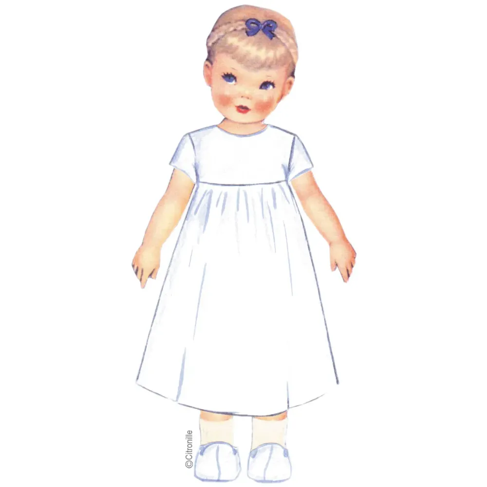 Citronille “Nine” Children's Nightgown Sewing Pattern