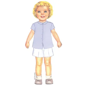 Citronille “Fleur” Children's Shirt Sewing Pattern