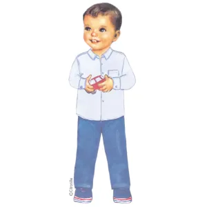Citronille Theodore Shirt Sewing Pattern for Kids