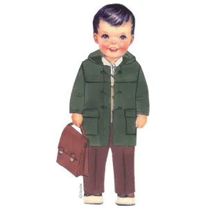 patron de couture pour enfants Citronille manteau duffe-coat Ernest