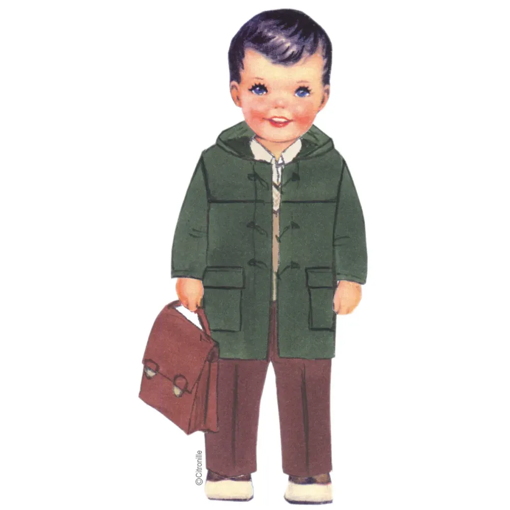Citronille children's sewing pattern: Ernest duffe-coat