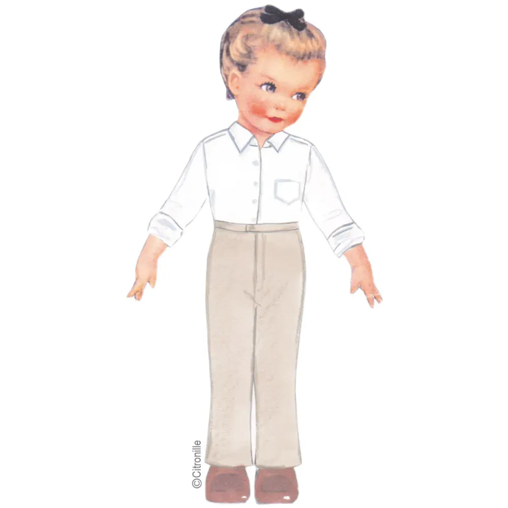 patron de couture pour enfants Citronille pantalon Joë
