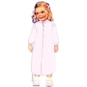 Citronille children's sewing pattern: Amelie nightgown