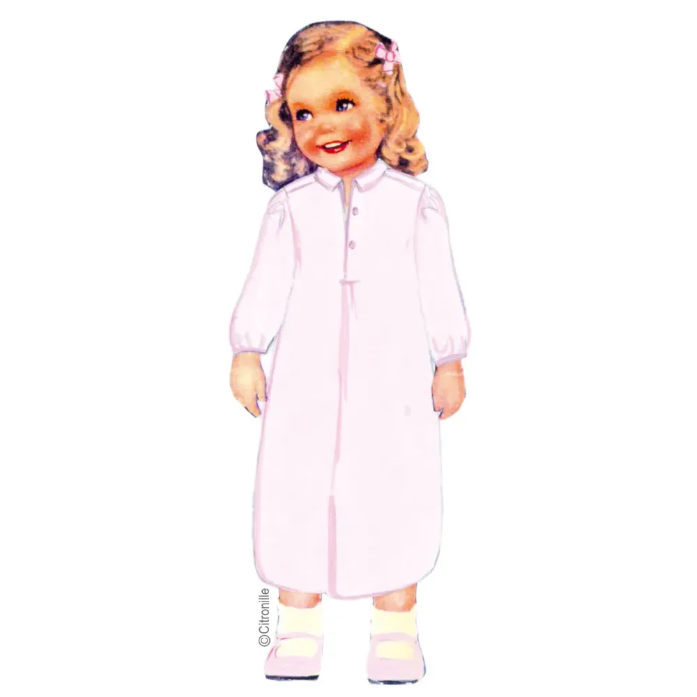 patron couture pour enfants Citronille chemise de nuit liquette Amelie