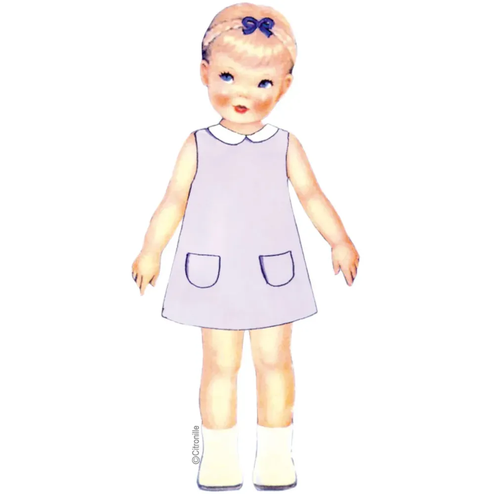 Citronille Children's Sewing Pattern: Pimprenelle Dress