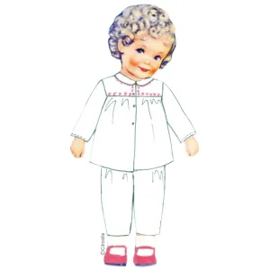 patron couture Citronille pour enfants Angèle pyjama