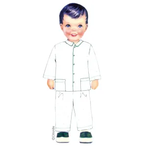 Citronille Sewing Pattern for Children: Arthur Pajamas