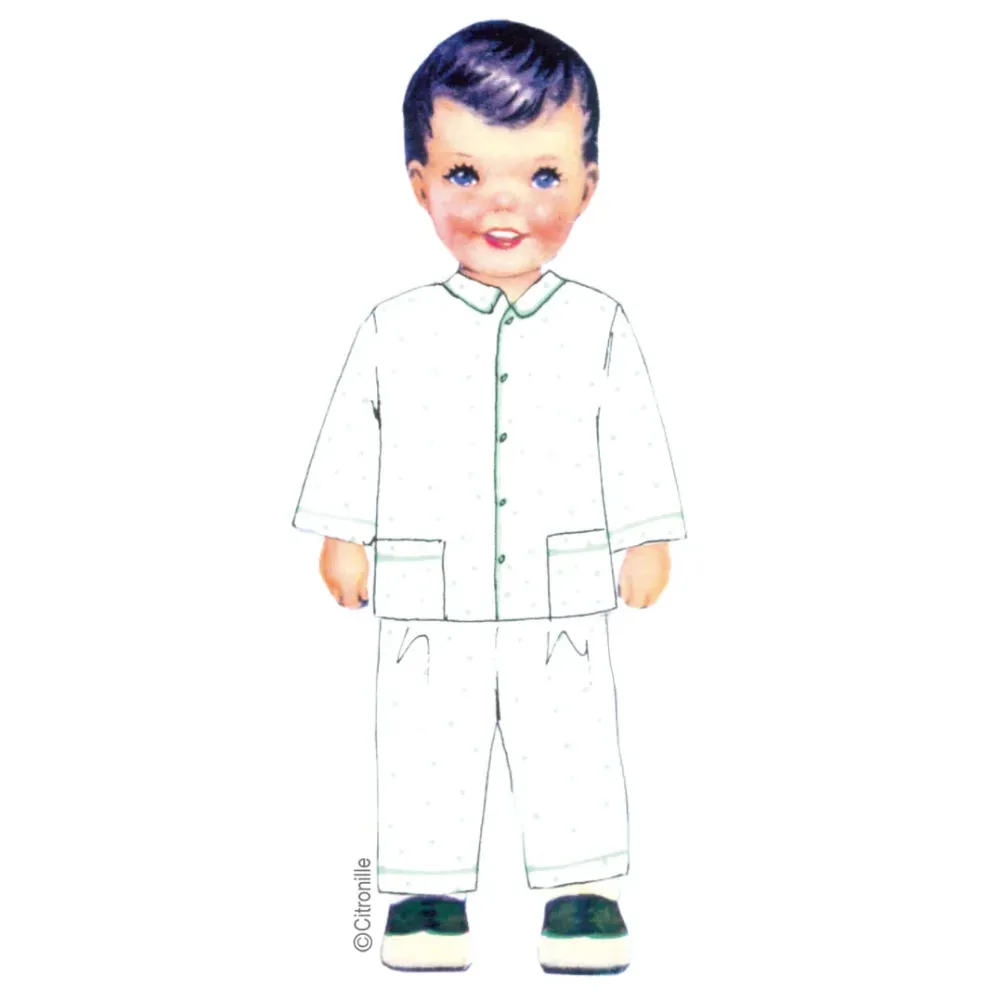 Citronille Sewing Pattern for Children: Arthur Pajamas