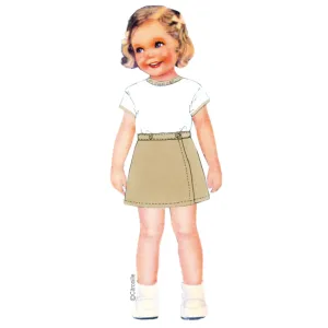 Citronille sewing pattern for children: Margareth skirt-shorts
