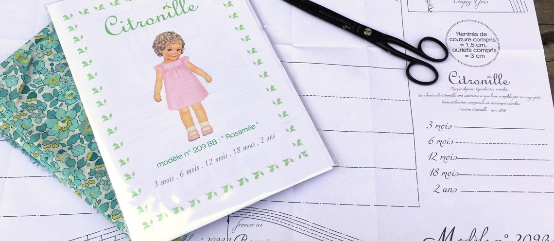 Citronille sewing pattern